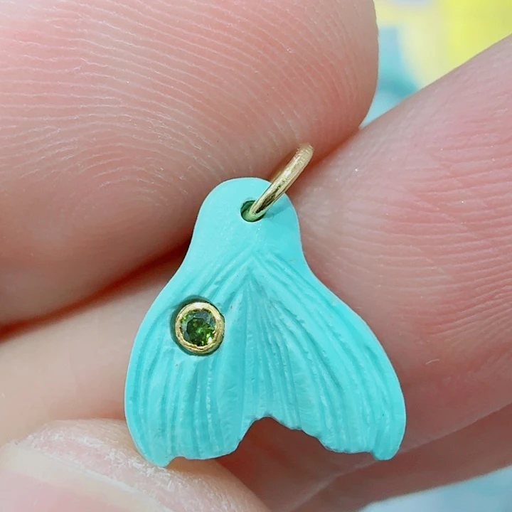 绿松石未镶嵌配饰