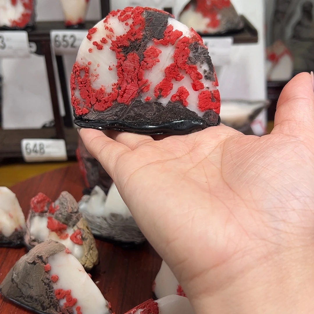 H***o灵璧石白灵玉产地