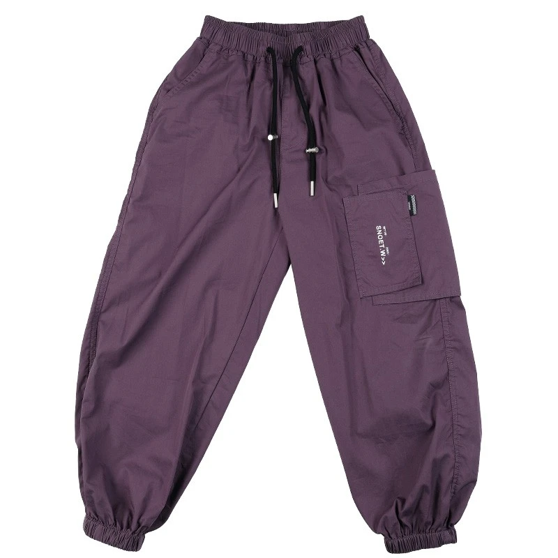 K5204男童夏季薄款长裤中大童运动裤儿童速干工装裤