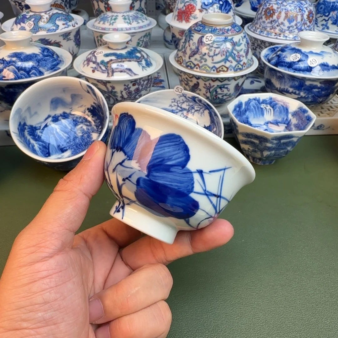 纯手工纯手绘茶具90