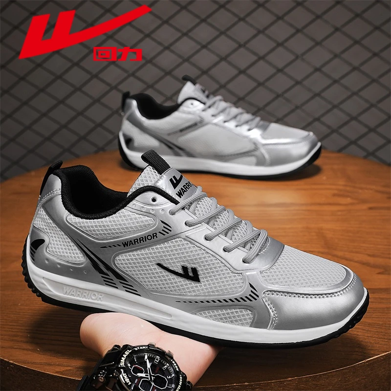 回力男鞋夏季透气薄款网面阿甘板鞋男士软底轻便耐磨防滑休闲潮鞋