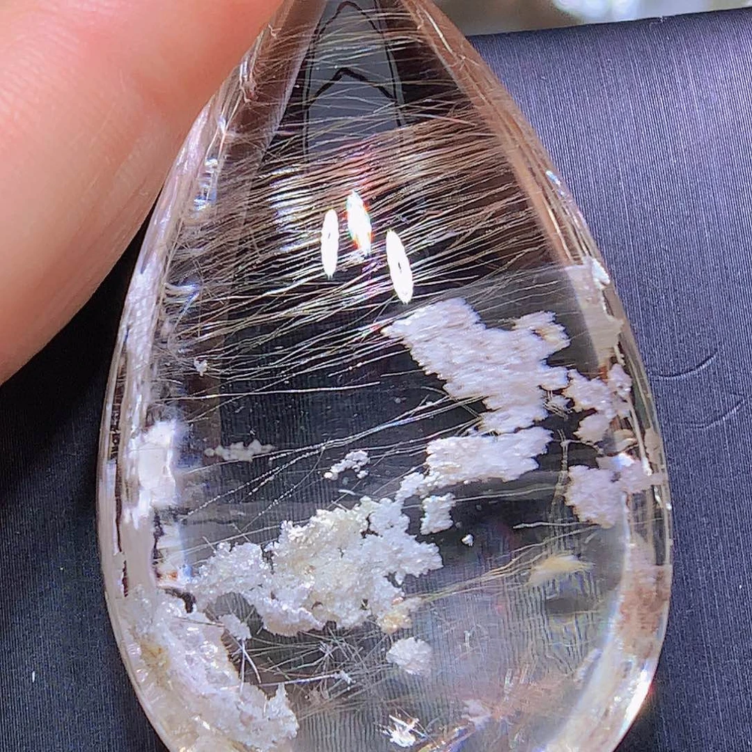 珠宝半成品水晶未镶嵌定制款