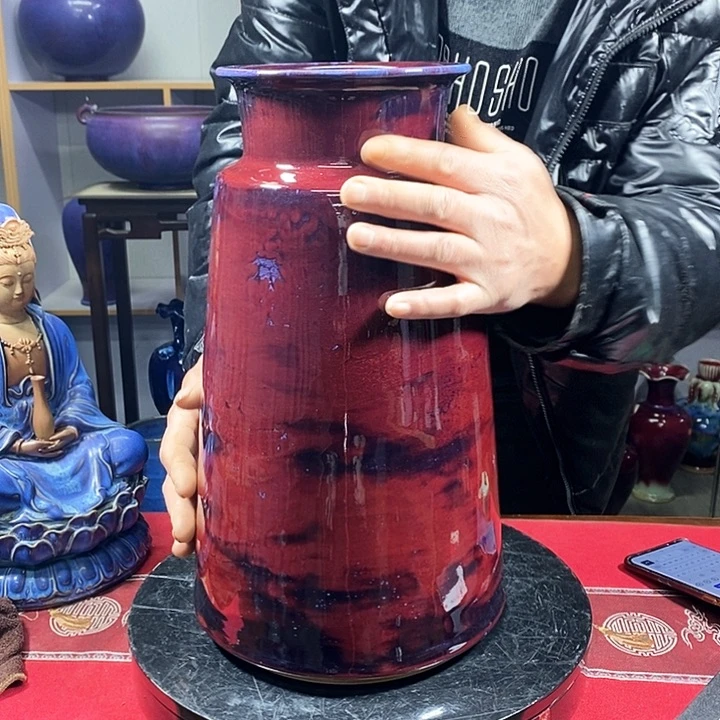 瓶吉*九中国神垕精品钧瓷