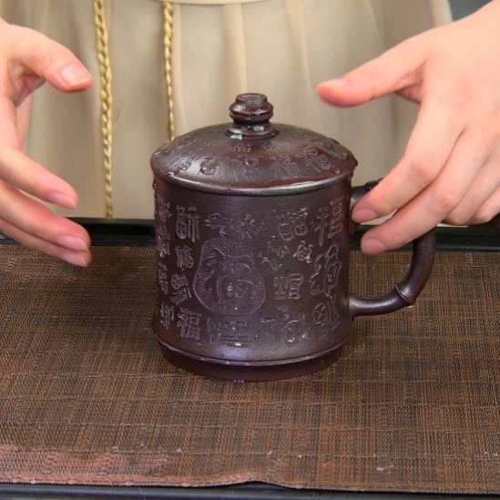 紫砂茶杯高货放漏