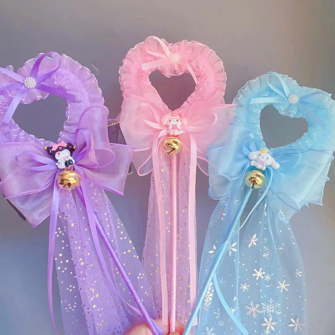 库洛米儿童魔法棒可爱权杖结飘带宝宝表演道具库洛米天使棒