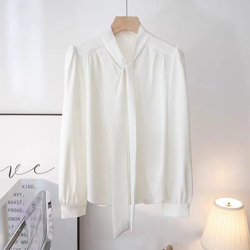 显瘦洋气百搭春夏长袖衬衫C6742