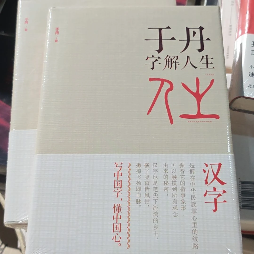 于丹字解人生精装塑封全新