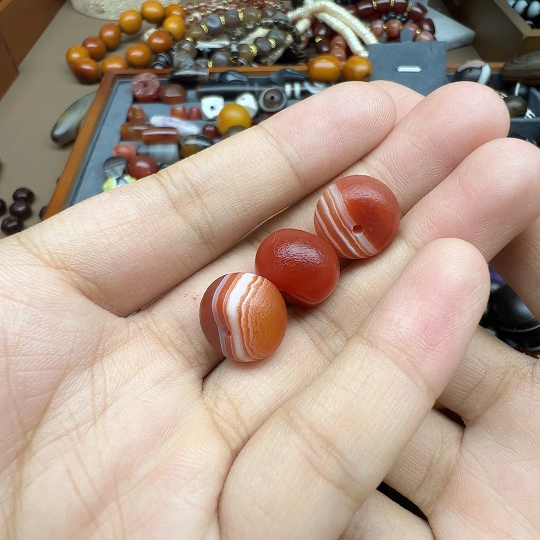 未镶嵌玛瑙/玉髓珠宝半成品