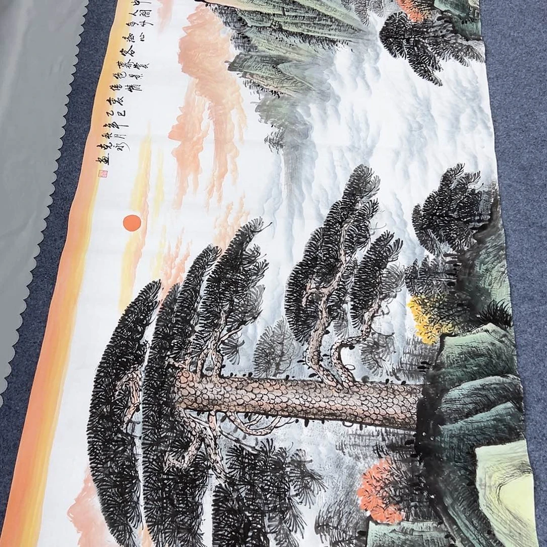 国画国画作品宣纸纯手绘