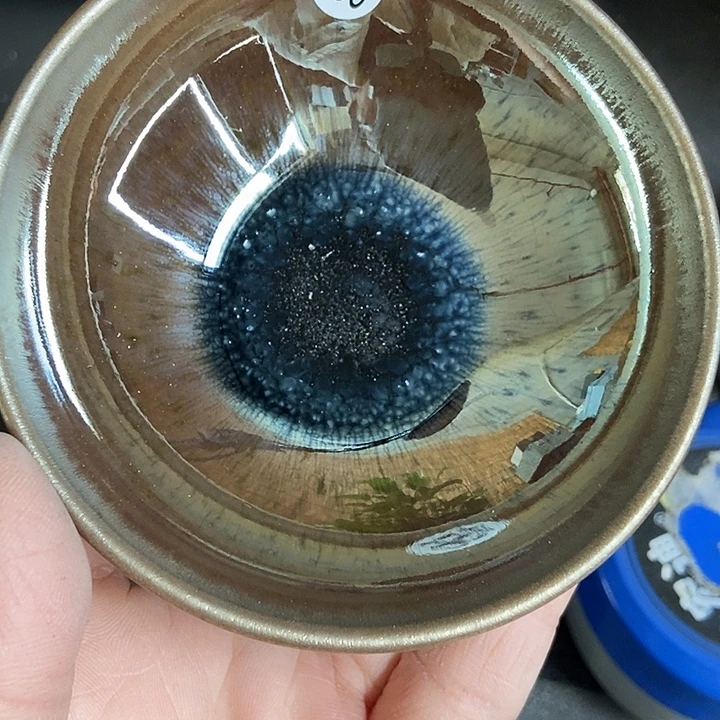 天***心茶盏156建窑建盏微瑕