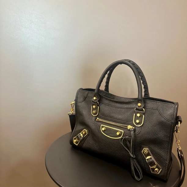 95新 Balenciaga/巴黎世家 巴黎世家/机车斜挎包/送中检/