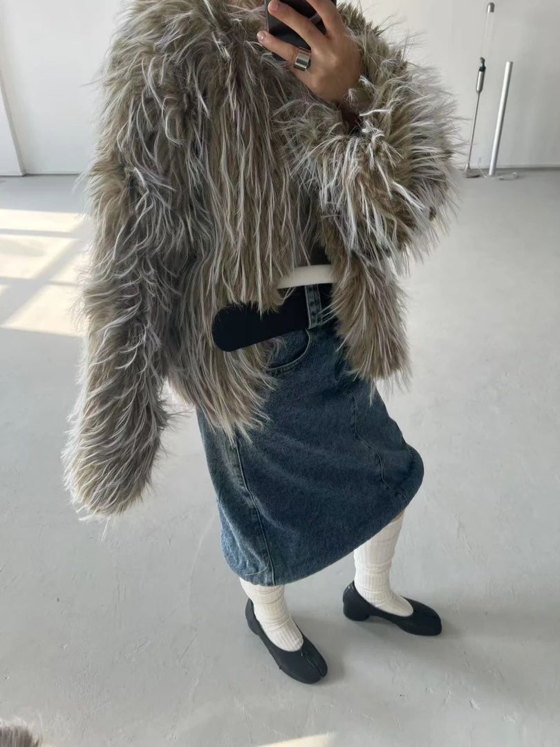 特价-原499-柔顺毛毛外套-SYT12