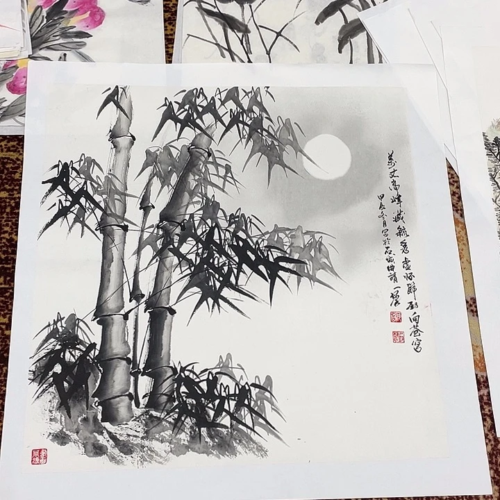 国画用****9何勇老师作品666666666