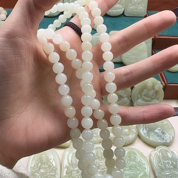 和田玉（糖玉）未镶嵌手链