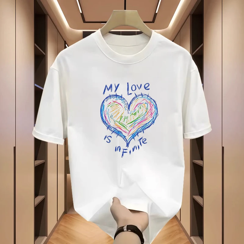 啄木鸟夏季纯棉短袖t恤男士潮流ins时尚百搭休闲学生打底半袖上衣