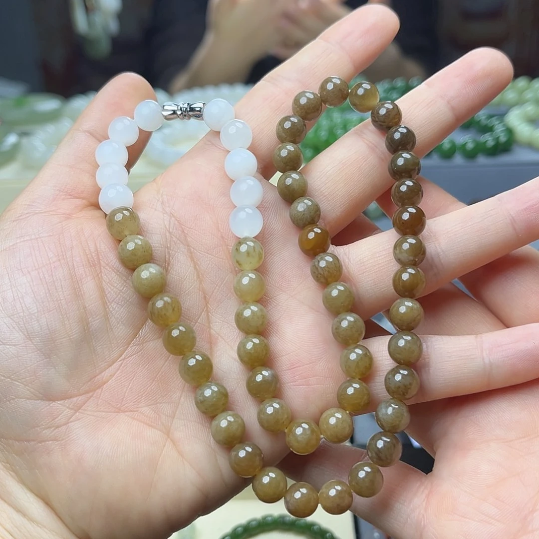 和田玉手链未镶嵌