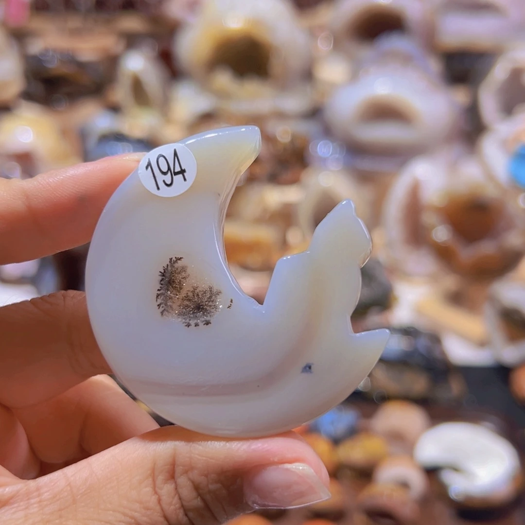 未镶嵌水晶大型摆件（非配饰）月亮猫