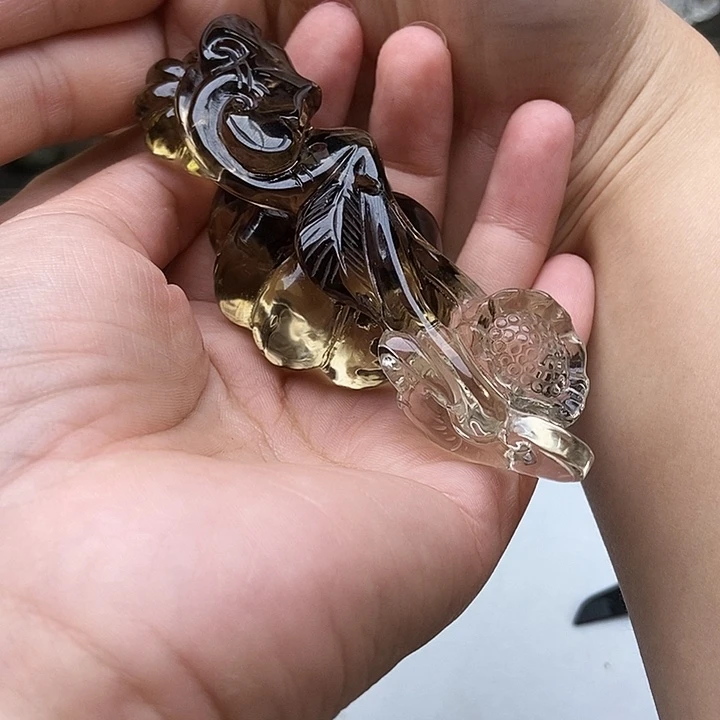 良***菜未镶嵌大型摆件（非配饰）水晶