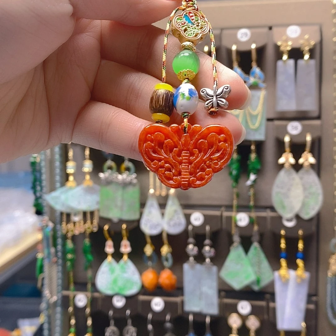 未镶嵌翡翠耳饰翡翠