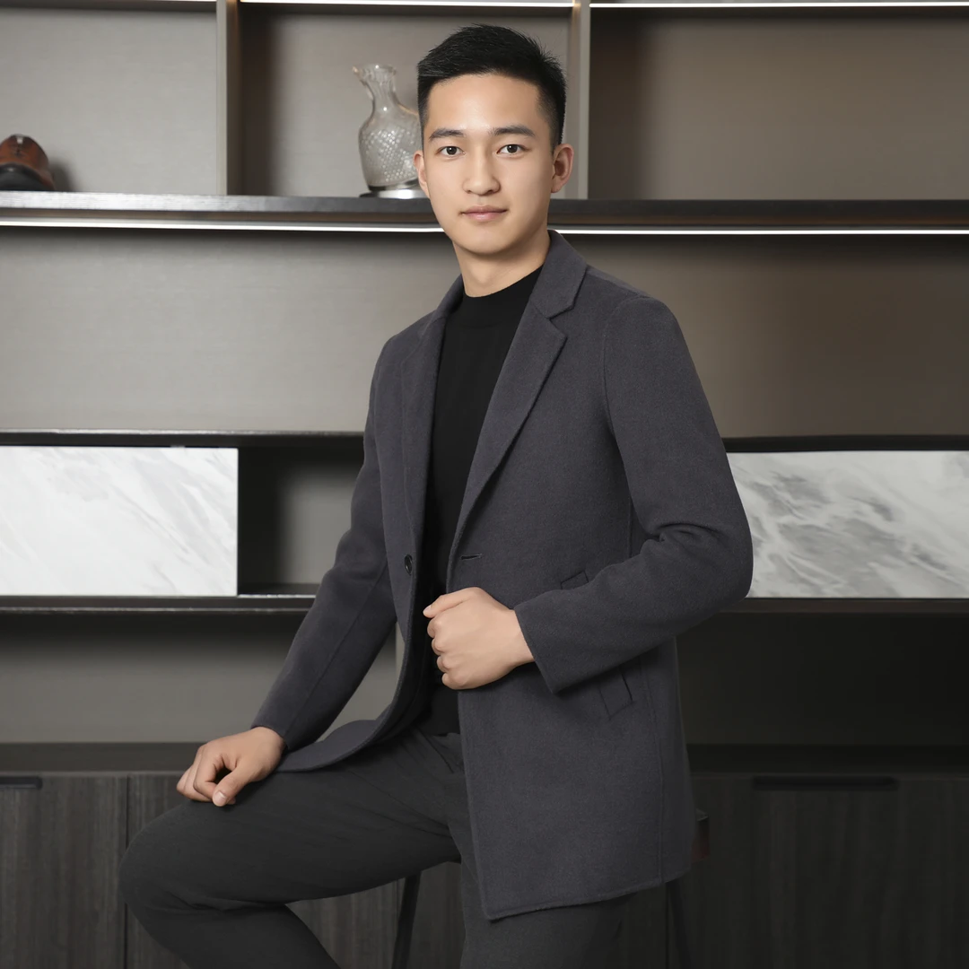 双层绵羊毛双面呢大衣-品质春秋双面绵羊毛双层101 HOT