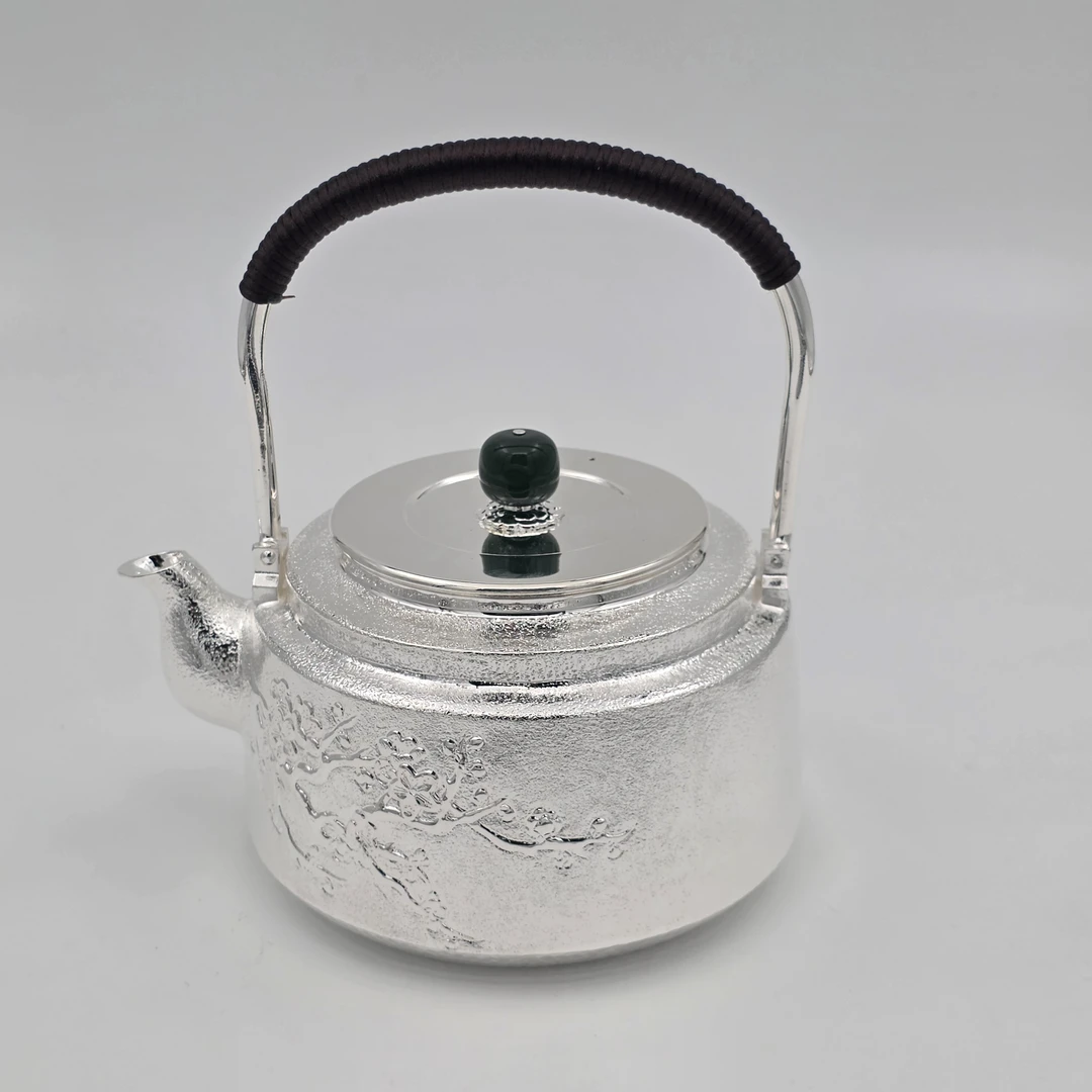 新品手工梅花大提梁壶烧水壶