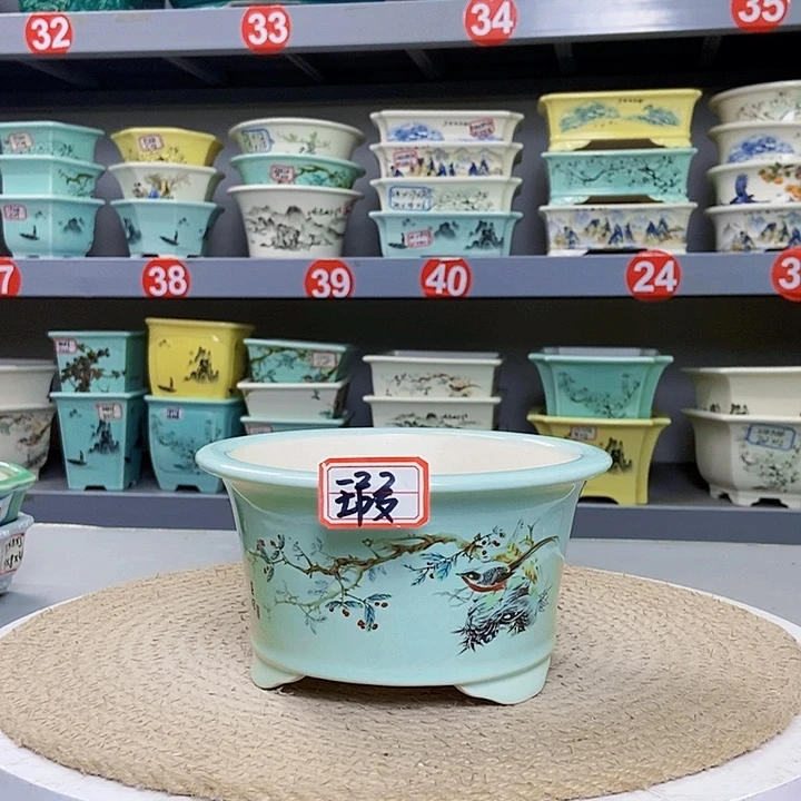 紫砂花瓶紫砂花盆