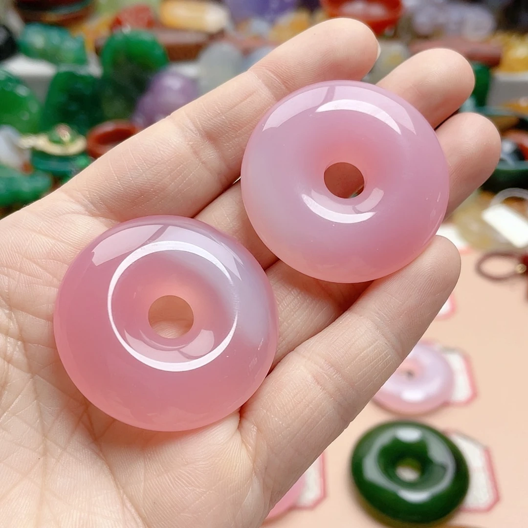 玛瑙/玉髓颈饰合金@**嫣