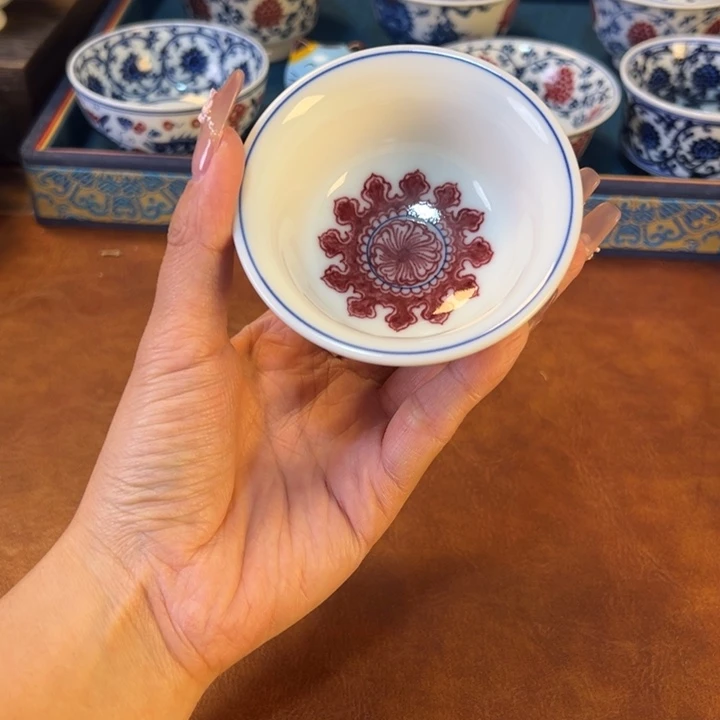 瓷片景德镇陶瓷手工手绘