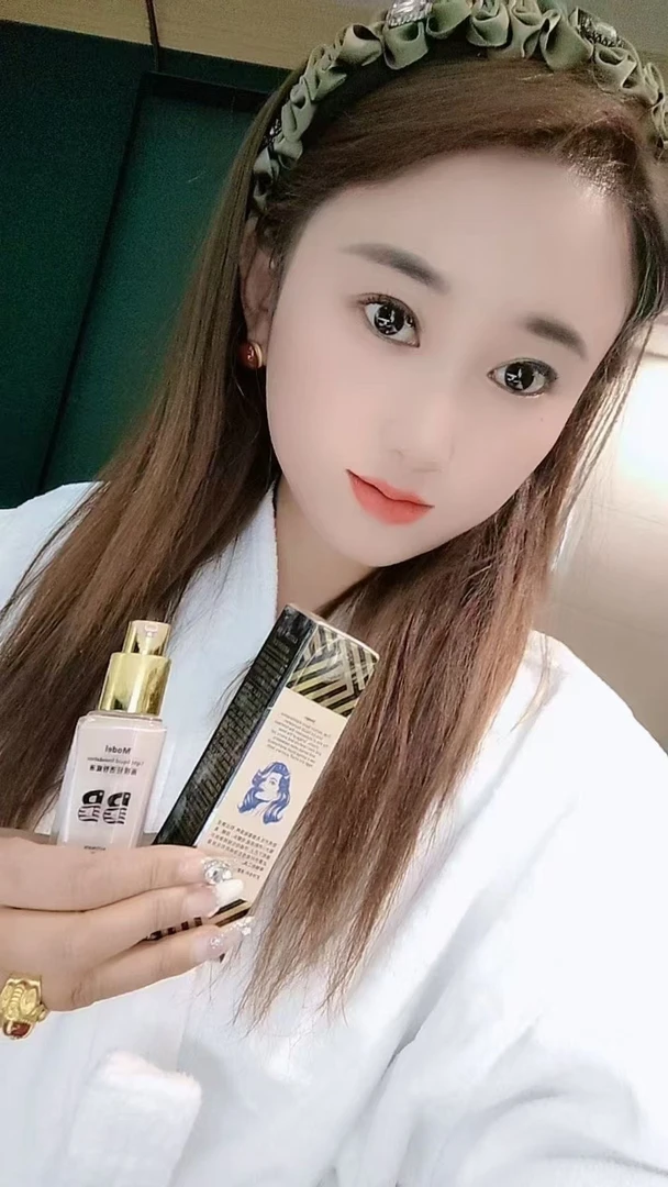 画模轻透粉底液持久防水防汗不脱妆遮瑕斑点痘印提亮肤色