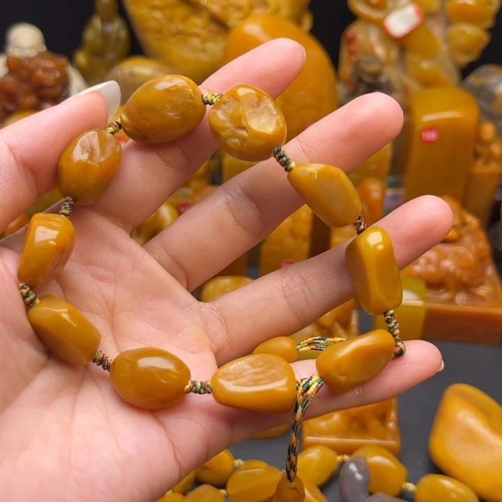 哈***哈寿山石印石题材：工艺品