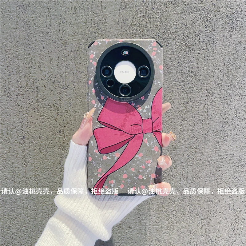 （华为Mate60系列）精孔磨砂全包贴皮适用华为Mate60Pro/Pro+手机壳