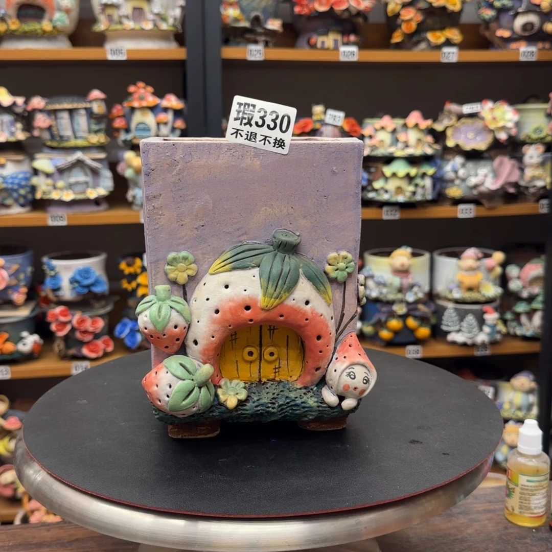 【闪购商品】粗陶手捏