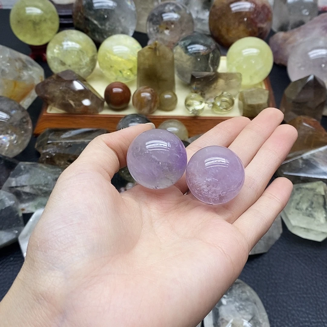 未镶嵌珠宝半成品水晶46水晶石