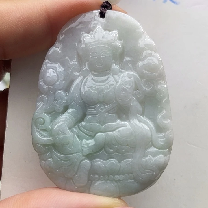 翡翠未镶嵌颈饰天然翡翠