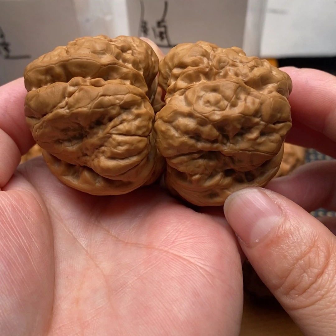 文玩核桃把件边43左右