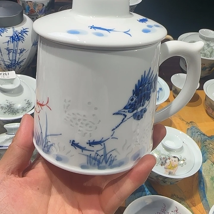 景德镇陶瓷手绘作品