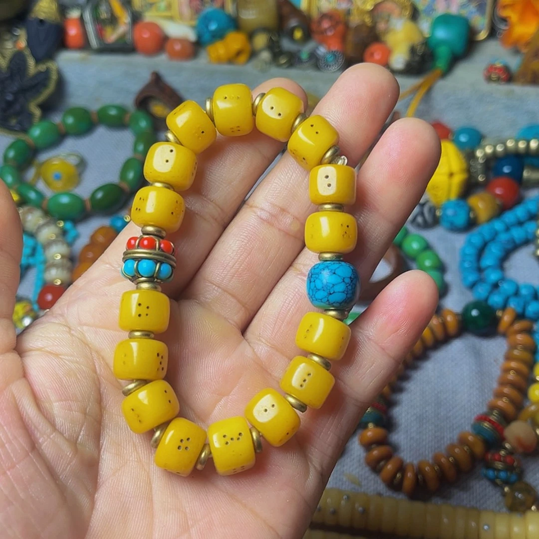 【闪购商品】颈饰玻璃普提手串/普提108