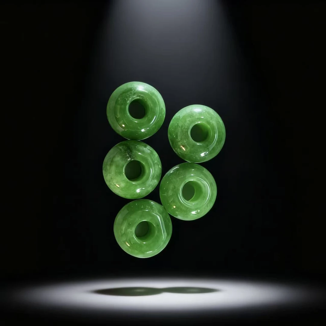 GY867 绿色平安扣 多样性发其一