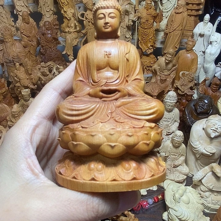 云***雨柏木（崖柏）大日如来