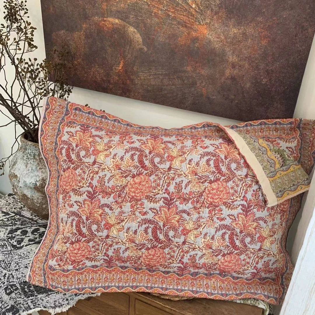 纯棉纱布枕巾52*74cm-nl