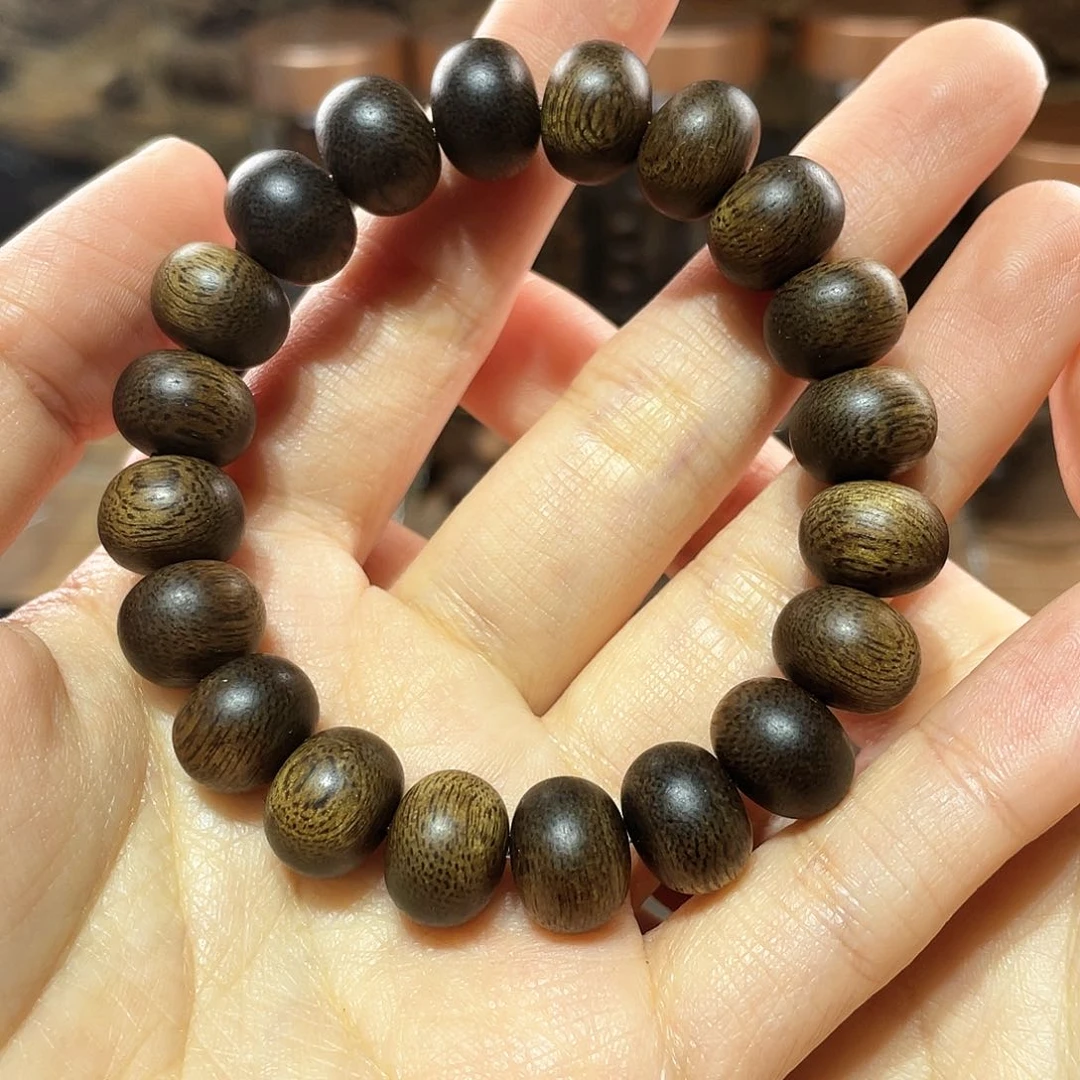 【闪购商品】沉香手串越南芽庄树心白奇楠