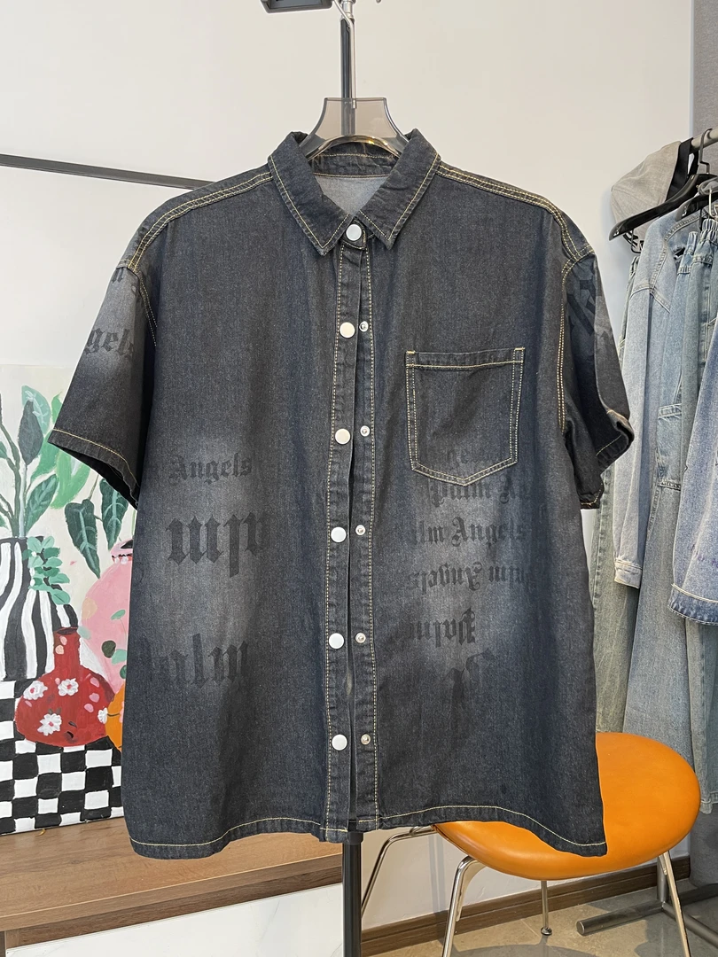 清仓款NO退换黑色衬衣 潮牌023衣