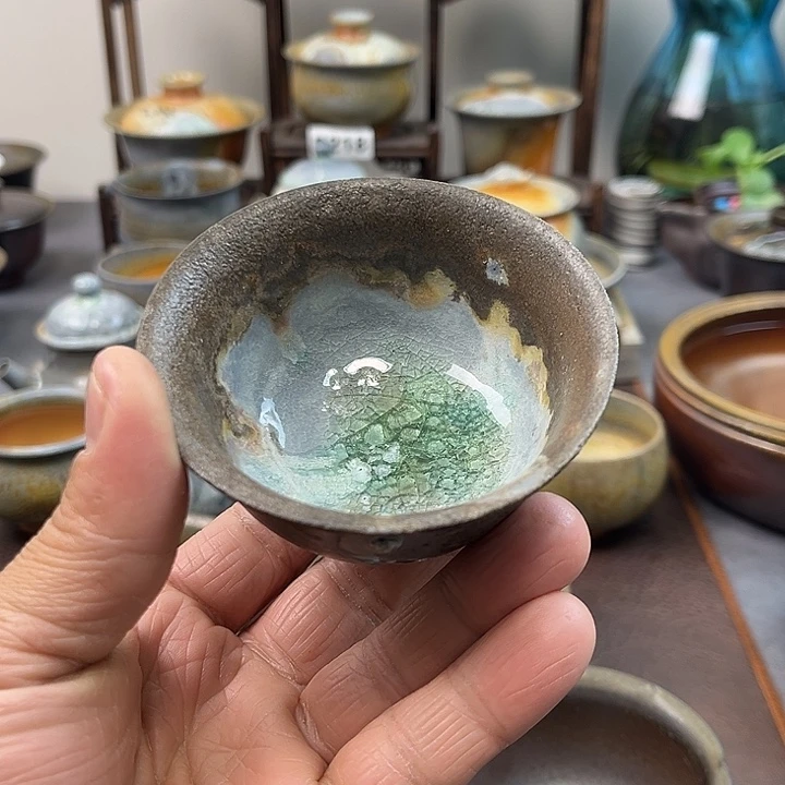 茶盏宝哥柴窑•窑宝放漏