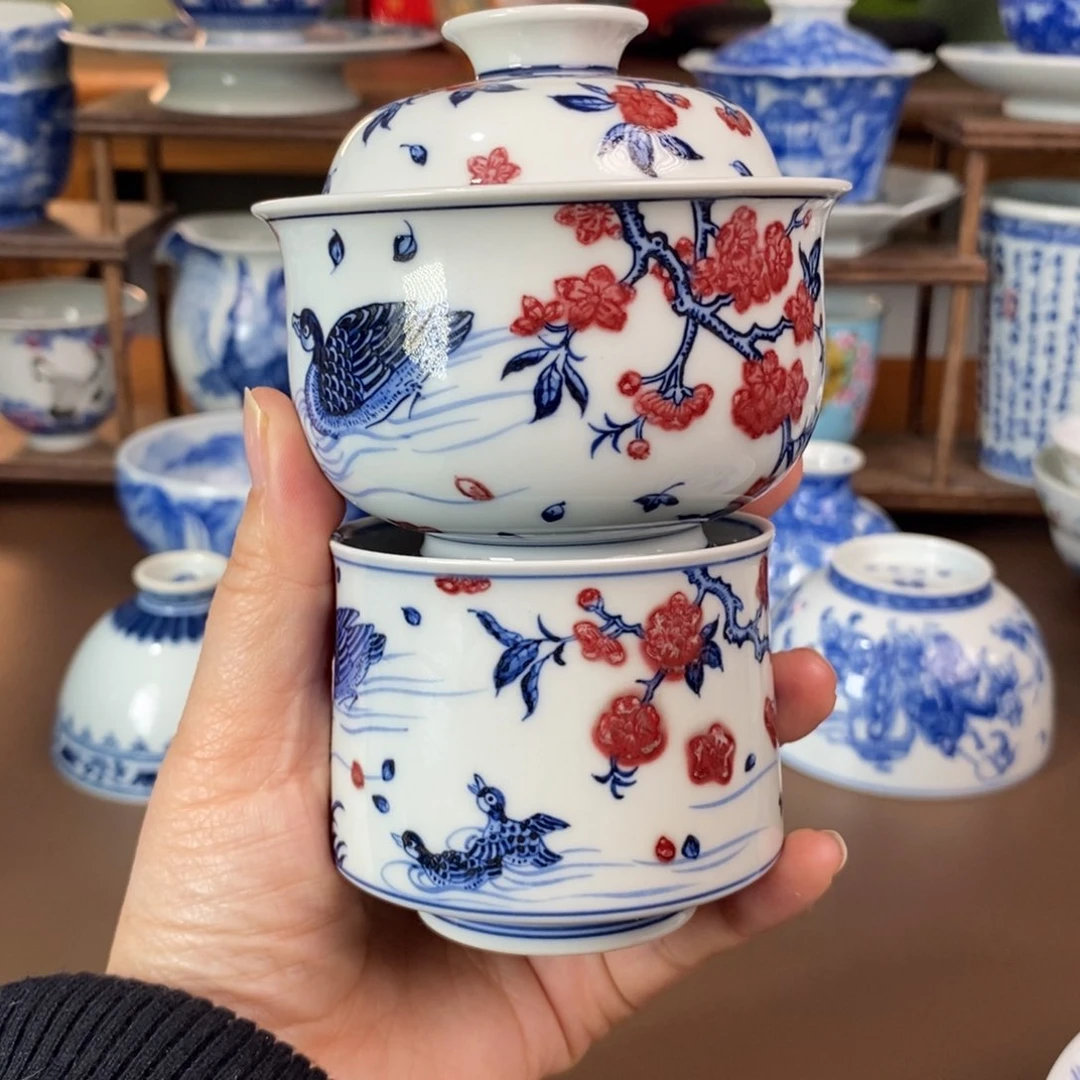 加***带景德镇陶瓷手工手绘