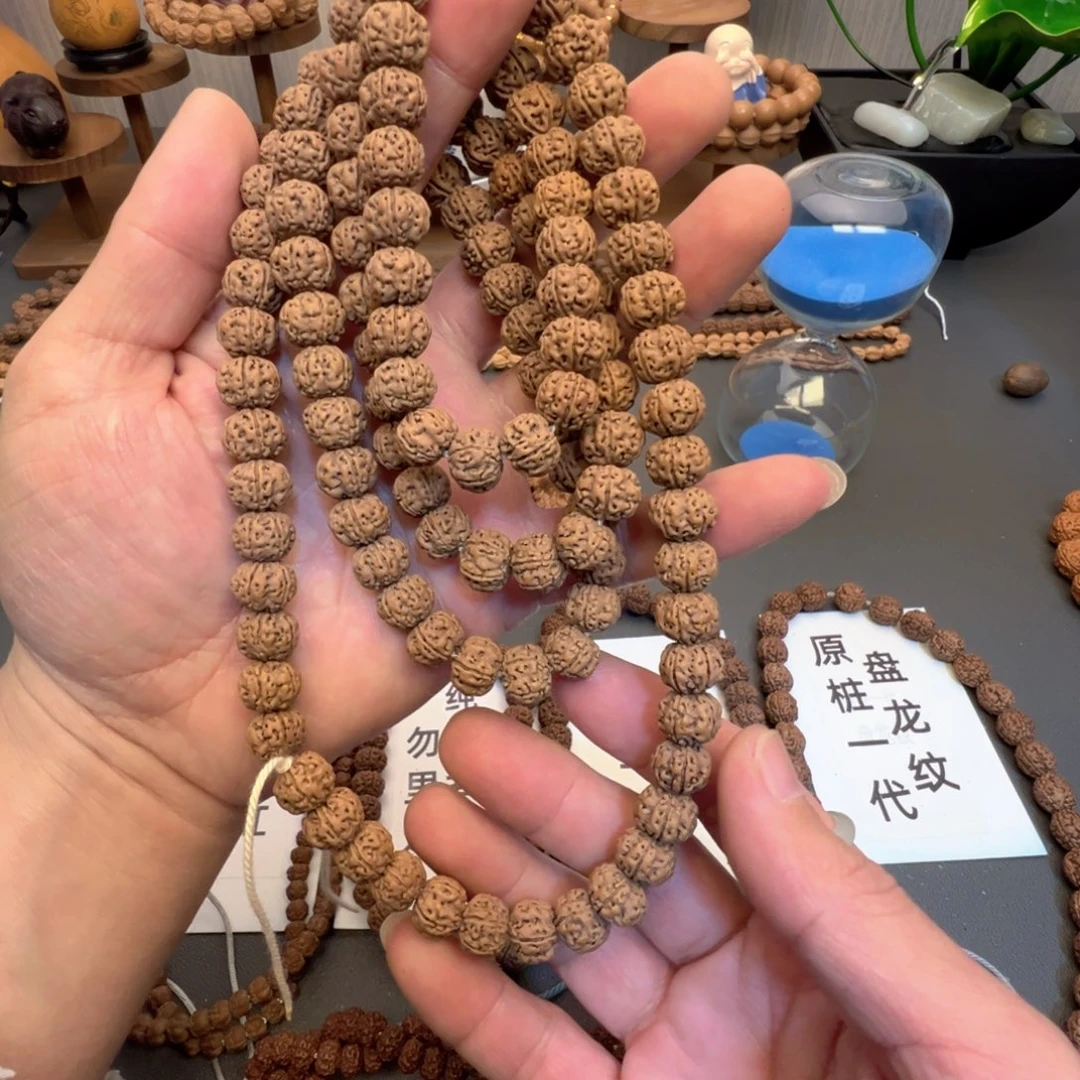 金刚菩提手串开播首单炸福利树王小金刚长串11mm已去黄支持下水