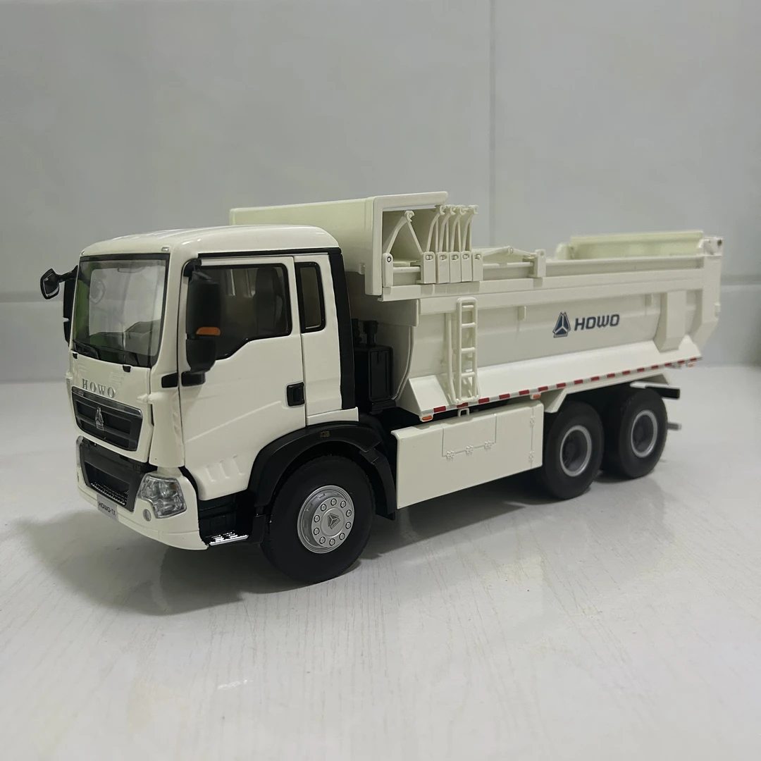 重汽原厂 豪沃TX 自卸车翻斗车 HOWO TX渣土车 1:24豪沃卡车模型