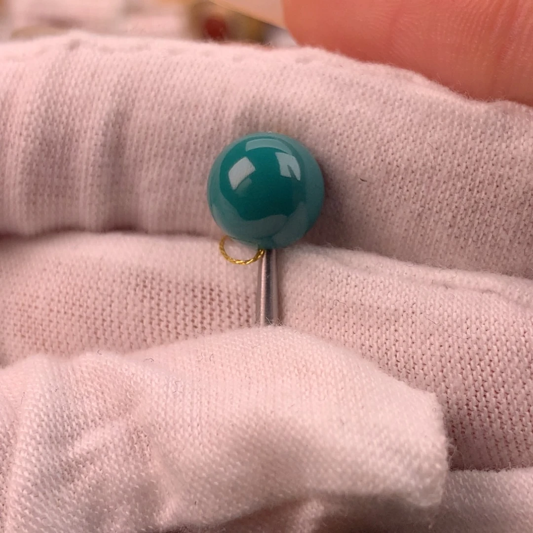 绿松石未镶嵌配饰蕊9.1