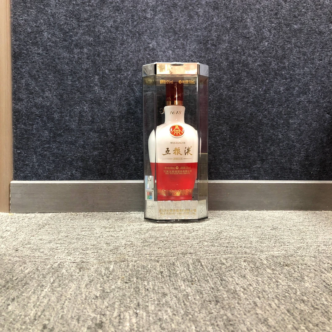 2018年五粮液1618白酒52度500ml12-M25BF008699-02