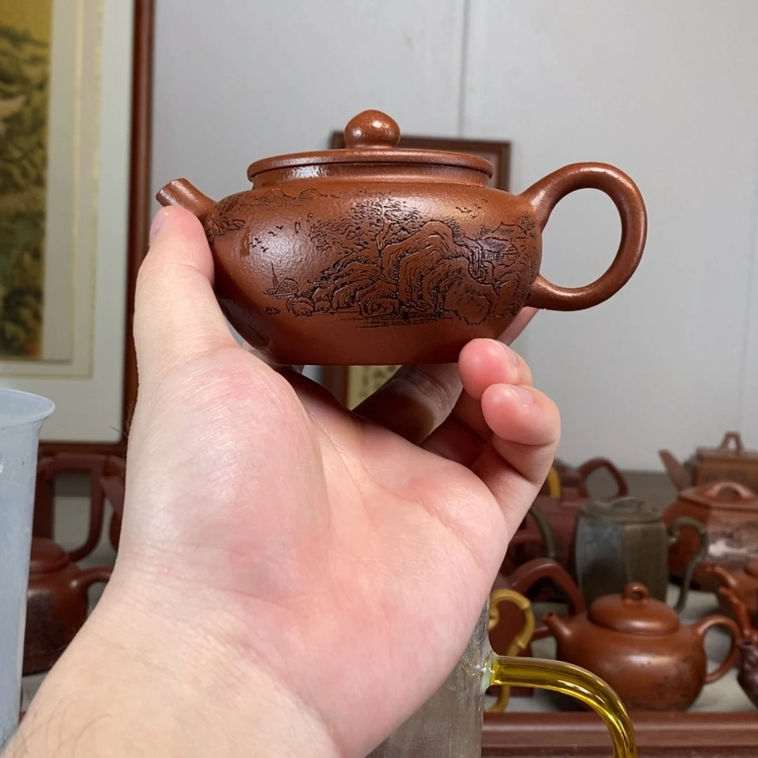 茶壶紫砂原矿泥料传统工艺制作