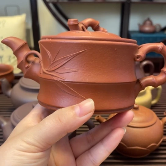 茶壶紫砂原矿紫砂壶